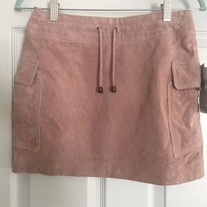 NWT Wilson’s Leather Suede Skirt Shirt Size 2